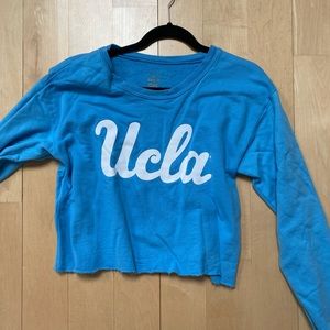 UCLA cropped crewneck